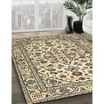thumbnail image 3 of Ahgly Company Machine Washable Indoor Rectangle Traditional Brown Area Rugs, 3' x 5', 3 of 7