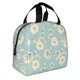thumbnail image 2 of Easygdp Floral Daisy Bolsa Térmica Premium - Tela Oxford Impermeable, Gran Capacidad, Bolsillo Frontal, Unisex para Trabajo, Escuela, Actividades al Aire Libre y Picnics, 2 of 8