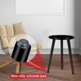thumbnail image 3 of AWLYLNLL Plant Stand for Indoor Plants,Wood Mid Century Single Plant Table, Modern Plant Shelf for Flower Pot, 16.8" Tall Plant Holder , Small Round Side Table, End Table, 3 of 7