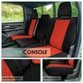 thumbnail image 4 of For 2022 – 2024 Dodge RAM 1500 FH Group Neoprene Waterproof Custom Fit Car Seat Covers  - Rear Red, 4 of 5