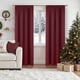 thumbnail image 4 of Cortinas BGment Burgundy Blackout con aislamiento térmico de 132 x 213 cm, 4 of 7