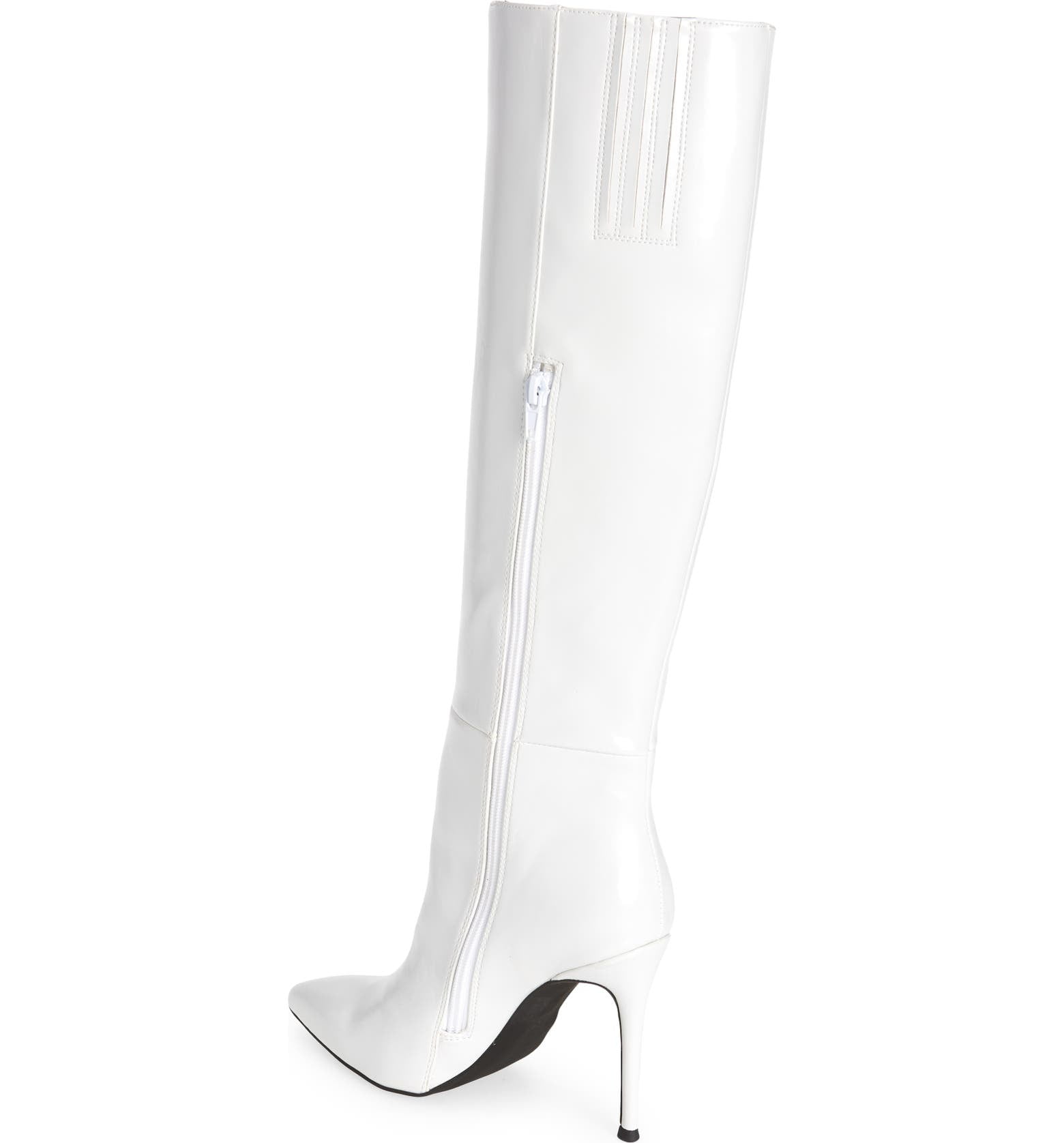 Jeffrey Campbell ARSEN-HI Stiletto Knee High Pointed Boots Winter