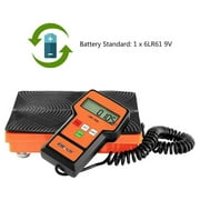 Elitech LMC-100A Digital Refrigerant Charging Weight Scale Freon Scale for HVAC