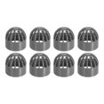 thumbnail image 1 of Uxcell 2 Inch (50mm) Fish Cover Permeable Cap, 8Pcs Aquarium Guard, Gray, 1 of 6