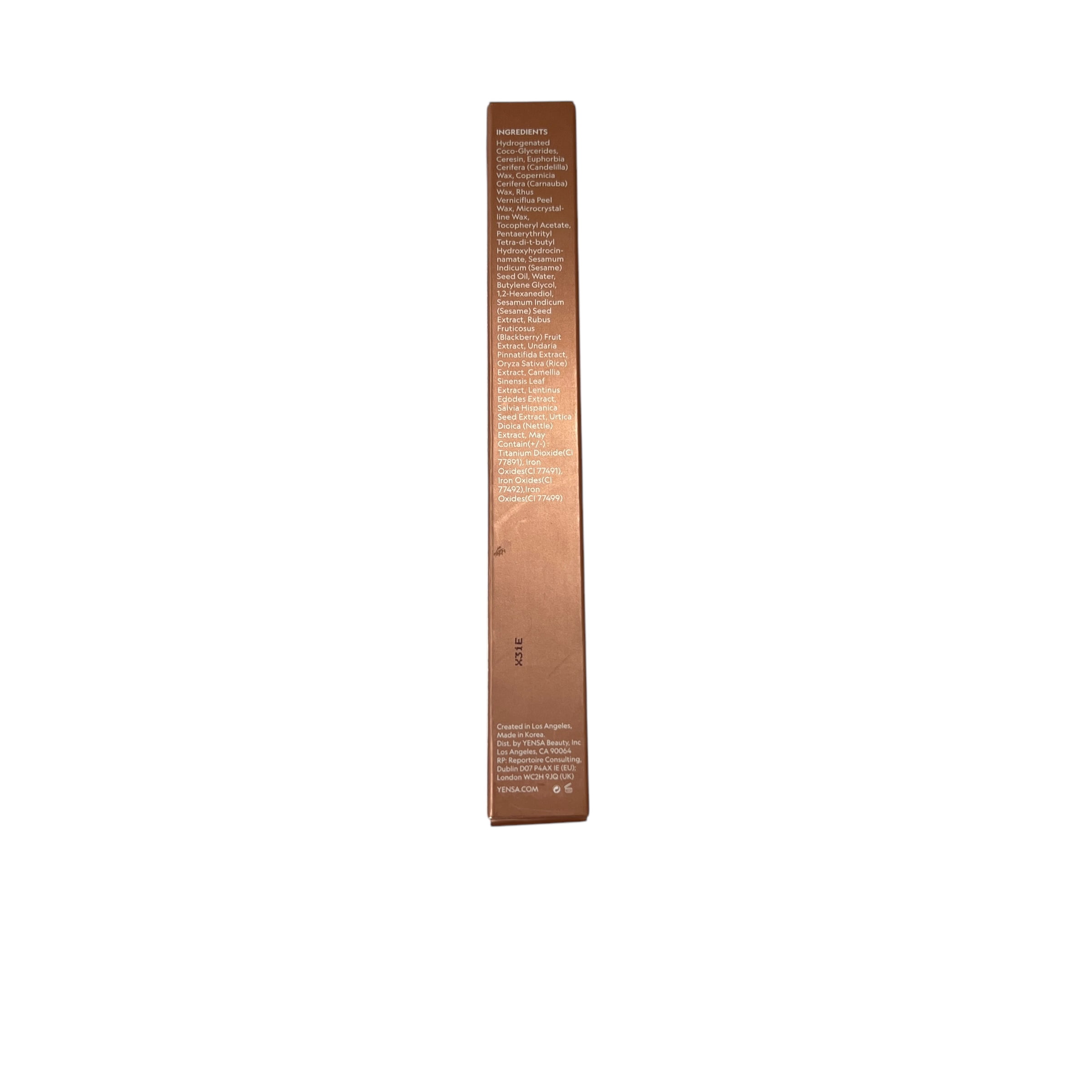 YENSA Brow Defining Pencil, Natural Finish, Soft Black