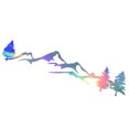 thumbnail image 4 of 1 Sheet Waterproof Car Stickers Car Declas Removable Car Body Stickers, 4 of 8