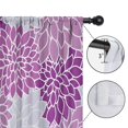 thumbnail image 4 of Blackout Kids Curtains,Purple Floral and Petal Pattern Childrens Insulated Curtains Set Of 2,Bedroom Essentials,Toddler Room Decor 42x54in(106x137cm), 4 of 5