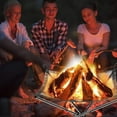thumbnail image 4 of Portable Fire Bowls, Camping Stainless Steel Collapsible Fire Basket, Stainless Steel Mesh Fire Pit, Outdoor Fire Pit for Outdoors, Patio, Camping, BBQ, 4 of 5
