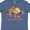 thumbnail image 4 of Inktastic Don't Hurry Sloth Girls Toddler T-Shirt, 4 of 5