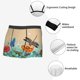 thumbnail image 3 of Balery Colorful Plants And Insects Calzoncillos bóxer para hombre, ropa interior de algodón suave y transpirable con cinturilla de nailon-XX-Large, 3 of 5