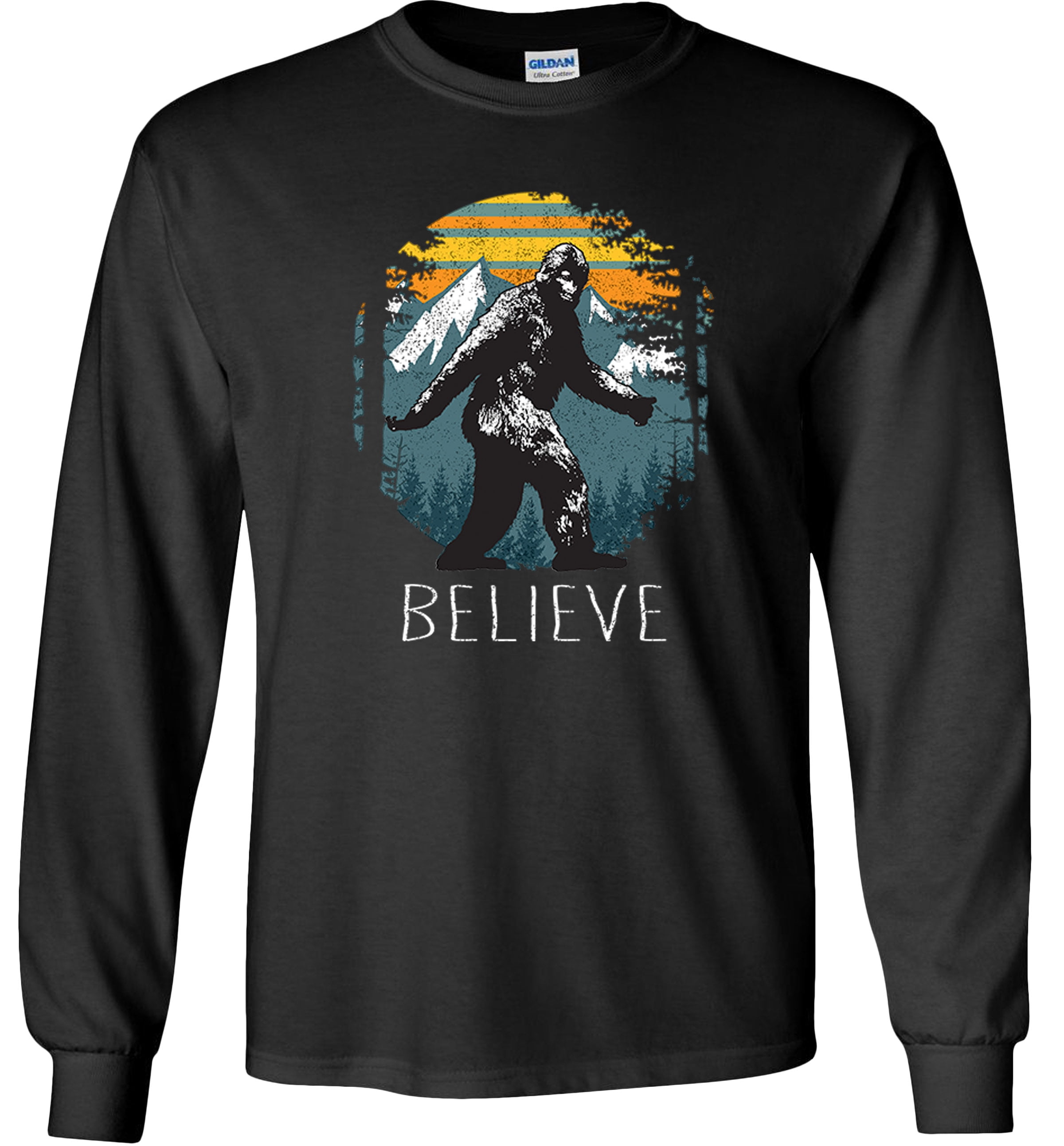 bigfoot long sleeve t shirt
