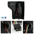 thumbnail image 3 of AKKON - Fits 2015 2016 2017 Ford F150 Pickup [O-LED Tube] Sequential Signal Black Smoked Tail Lights Brake Lamps Pair Left+Right, 3 of 7