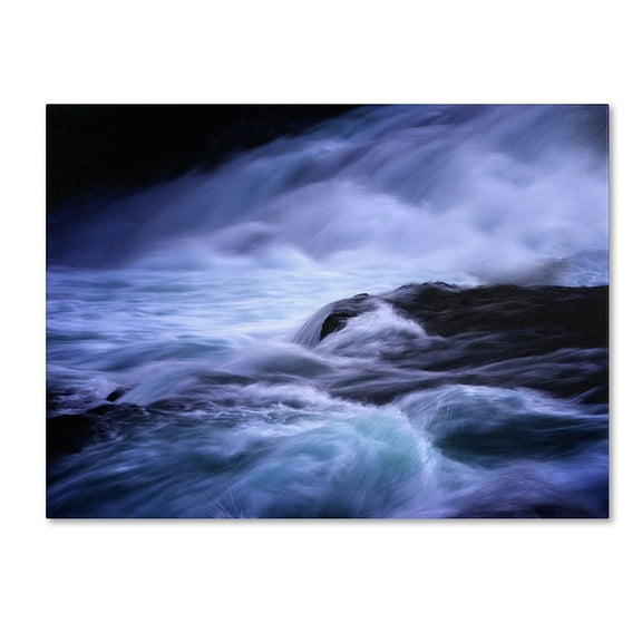 Trademark Fine Art "Blue Stream" Canvas Art by Philippe Sainte-Laudy