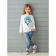 thumbnail image 2 of Raccoon And The Stars Long Sleeve Toddler -Image by Shutterstock,  5 Toddler, 2 of 4