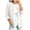 White, variant on COMVALUE Denim Jacket for Women V-Neck Relaxed Classic Loose Fit Lightweight Vintage Fashion Button Jeans Jackets Cardigans White for Size M