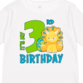 thumbnail image 4 of Inktastic Its My 3rd Birthday with Dinosaur Boys or Girls Long Sleeve Toddler T-Shirt, 4 of 5