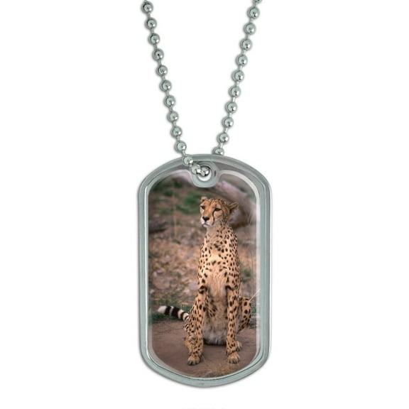 Cheetah - Cat Dog Tag