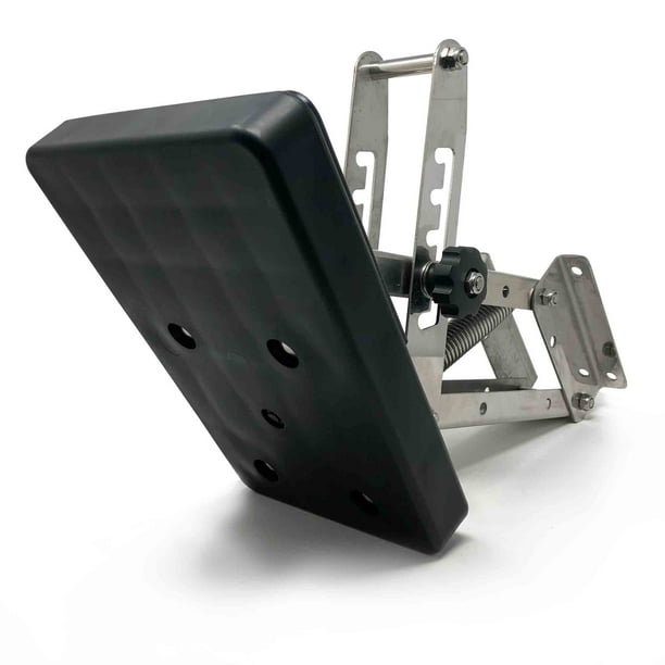 Five Oceans Adjustable Outboard Motor Bracket, Black 20 Hp FO4204