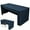 Navy, variant on FXMLRLK 1 Pack Rectangular Tablecloth, 72inch Tables Trade Show-Open Back Christmas Tablecloth Washable and Wrinkle Resistant Fabric Table Cloth for Weddings, Parties, Buffet, Navy
