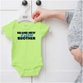 thumbnail image 5 of Little Brother New Baby Announcement Bodysuit Jumper Boys Infant Baby Brisco Brands 18M, 5 of 6