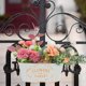 thumbnail image 4 of unbranded White Iron Hanging Plant Container for Balcony Fence Wall and Outdoor Spaces, 4 of 6