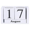 thumbnail image 1 of Bangcool Block Calendar Creative Decorative Mini Size Perpetual Calendar Wooden Calendar, 1 of 10