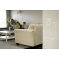 thumbnail image 6 of Hyper Tough Oversized Wallplate, Single Switch, Light Almond Nylon, 5in, 53149-T1, 6 of 6