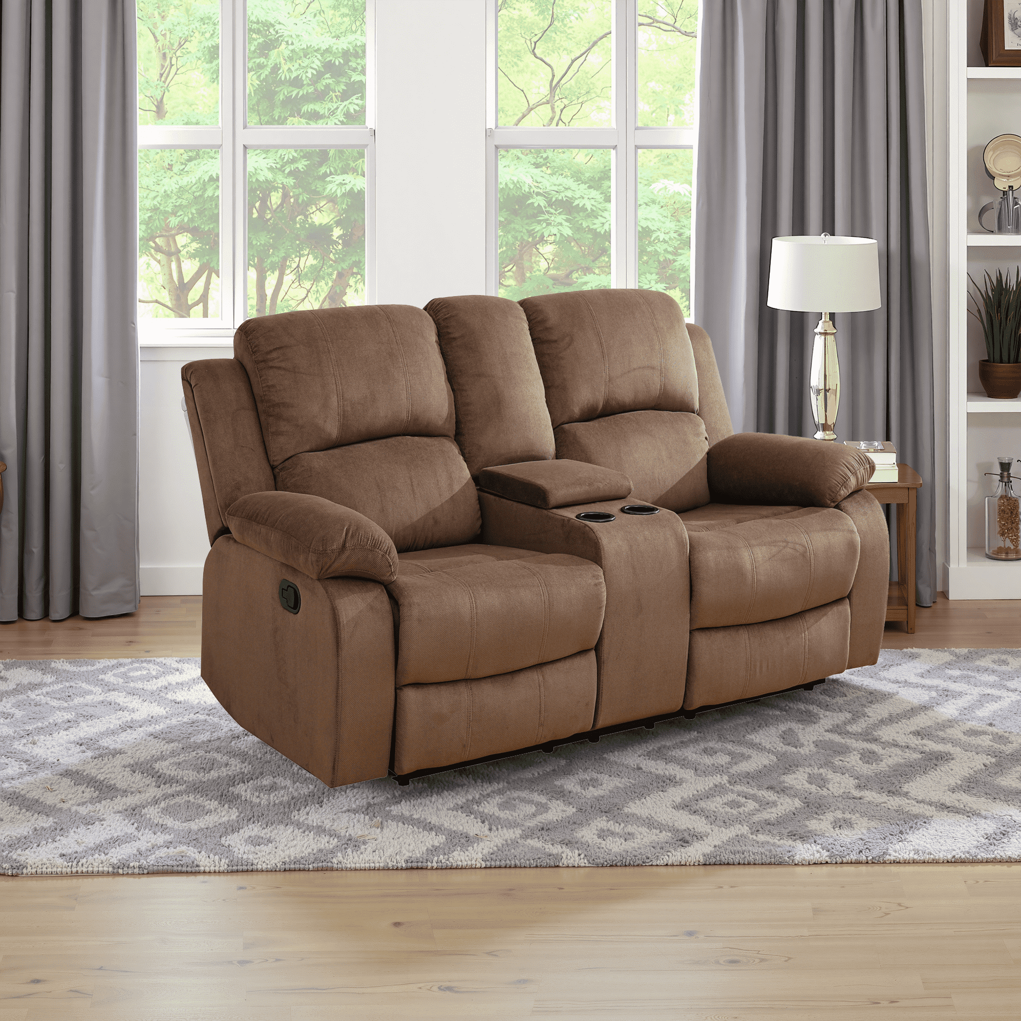MAYEERTY Modern Adult Simple Reclining Stylish Business Function Sofa for Living Room
