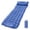 Blue, variant on syligr Portable Inflatable Sleeping Pad, Step-On Air Mattress for Camping Travel, Lightweight Waterproof Outdoor Nap Mat with Storage Bag, Compact Camping Gear Gift, 76x26.8x3.1 Inch