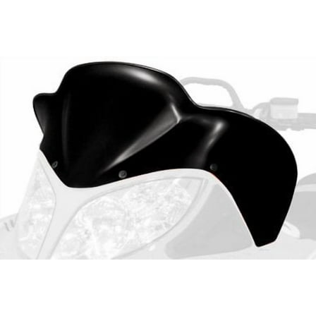 PowerMadd 12823 Cobra Windshield for Arctic Cat M Series and Crossfire - Black - Low height