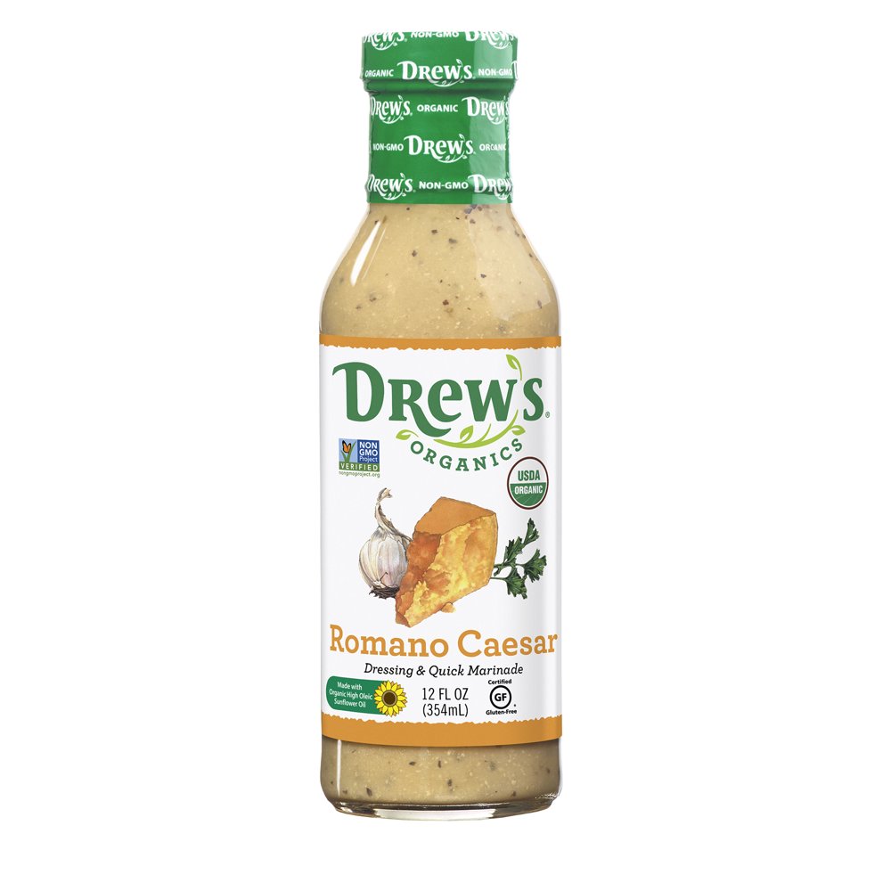 Drew's Rosemary Balsamic Dressing & Quick Marinade, 12 oz (Pack of 6