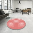 thumbnail image 3 of Ahgly Company Indoor Rectangle Patterned Pastel Pink Area Rugs, 5' x 8', 3 of 6