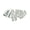 Silver, variant on User Friendly Stainless Steel Brooch Materials Safe for Skin Pleated Design Sustainable Fashion Jewelry