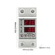 thumbnail image 5 of Durable Del Carril Dinar Dispositivo Protector Actual Sobre/bajo Voltaje 40A 63A 230V RGB, 5 of 9