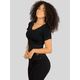 thumbnail image 4 of Player Mujer Texturizada Casual Stretch Blusa Dama Top, 4 of 5