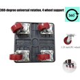 thumbnail image 2 of Juego de herramientas para mover muebles, 5 piezas, rodillo móvil deslizante para muebles de alta resistencia, transportador de servicio pesado, protector de piso para electrodomésticos elevadores,, 2 of 5