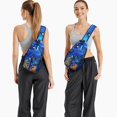 thumbnail image 6 of Crossbody Sling Backpack for Women Men Undersea Wonders Shoulder Sling Crossbody Casual Chest Bag for Travel Sports Running Hiking, 6 of 6