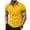 Yellow #043, variant on Men's Polo Shirts Short Sleeve 3 Buttons Golf Shirts Classic Fit Casual Performance T-Shirt, 2XL