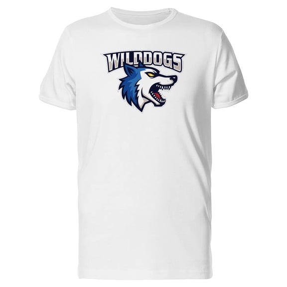 Wilddogs Angry Wolf, Dog Cartoon Tee Men's -Image by Shutterstock