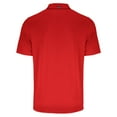 thumbnail image 3 of Men's Cutter & Buck Red Ohio State Buckeyes Primary Logo Forge Eco Stretch Recycled Polo, 3 of 3