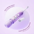 thumbnail image 4 of Ordo Oscillating Kids Battery Toothbrush - Squishmallows Daxxon - Purple, 4 of 6
