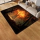 thumbnail image 3 of Game World of Warcraft Carpet for Living Room Rugs Camping Stranger Things Picnic Mat Anti-Slip E-sports Rug Yoga Mat Fans Gift, 3 of 5