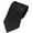 Black, variant on Wancir Men's Jacquard Polyester Tie 3.15 Inch Width Solid Color for Business Formal