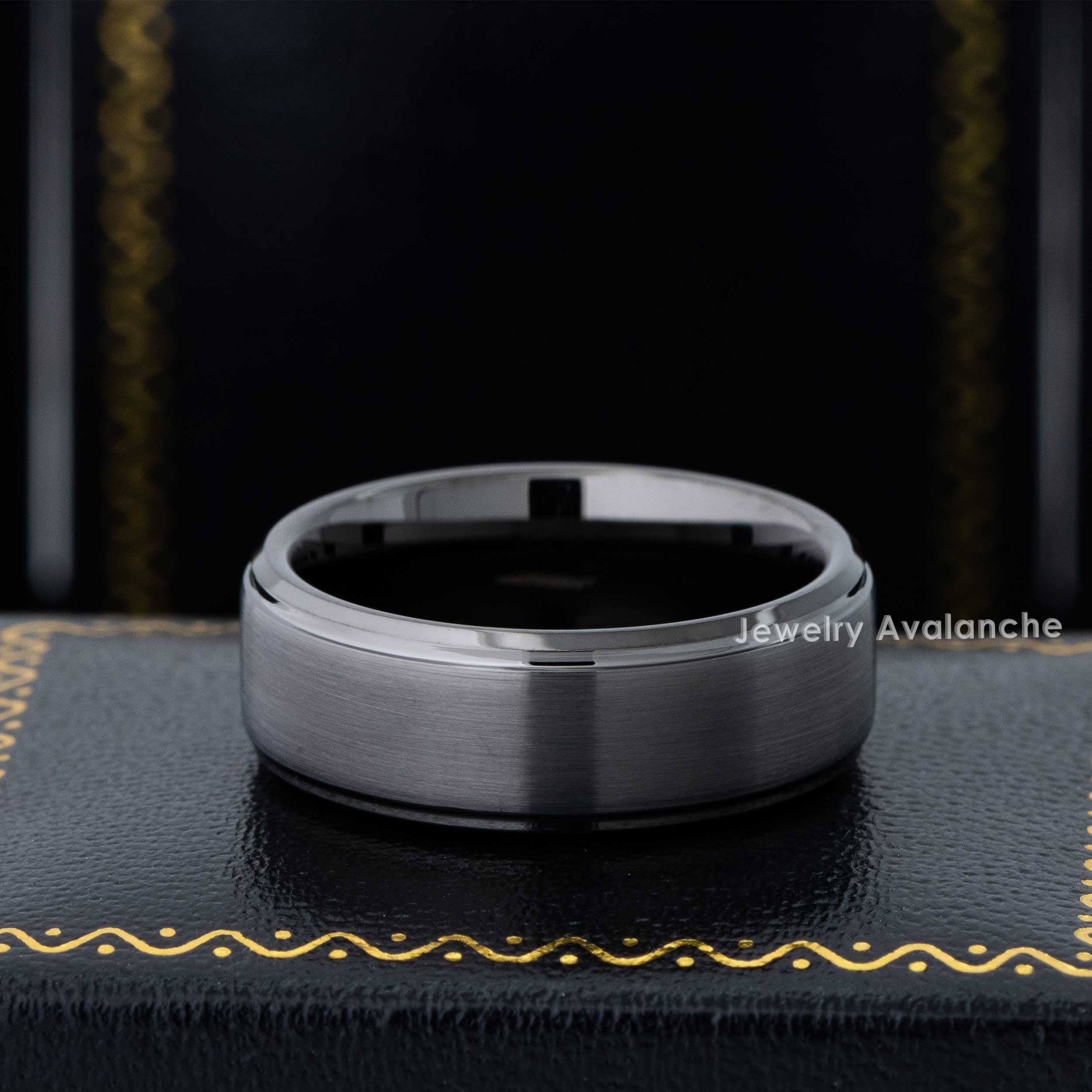 Thorsten Valiant | Tungsten Rings For Men | Black Tungsten