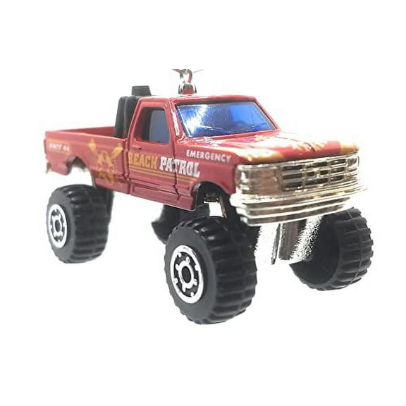 Christmas Ornament for Ford F-150 Truck 4x4 Lifted Red