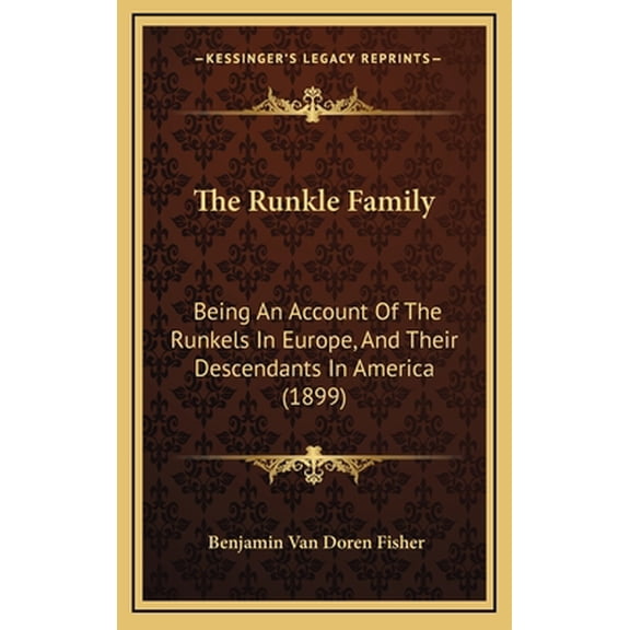 The Runkle Family (Hardcover)