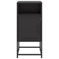 thumbnail image 5 of vidaXL Bedside Cabinet Black Steel Standard Bedside Cabinet, 5 of 5