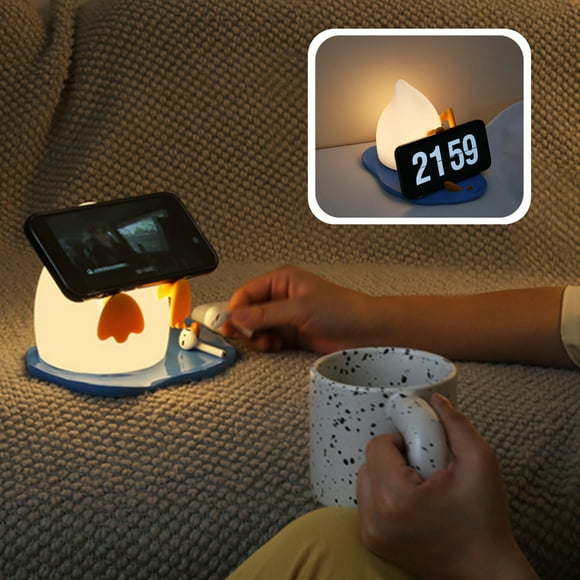 WIZUTIZ Rechargeable Nightlight Soft Light Patting Light Bedroom Bedhead Feeding Companion Light Household Items for New Apartment The Best of Both Worlds