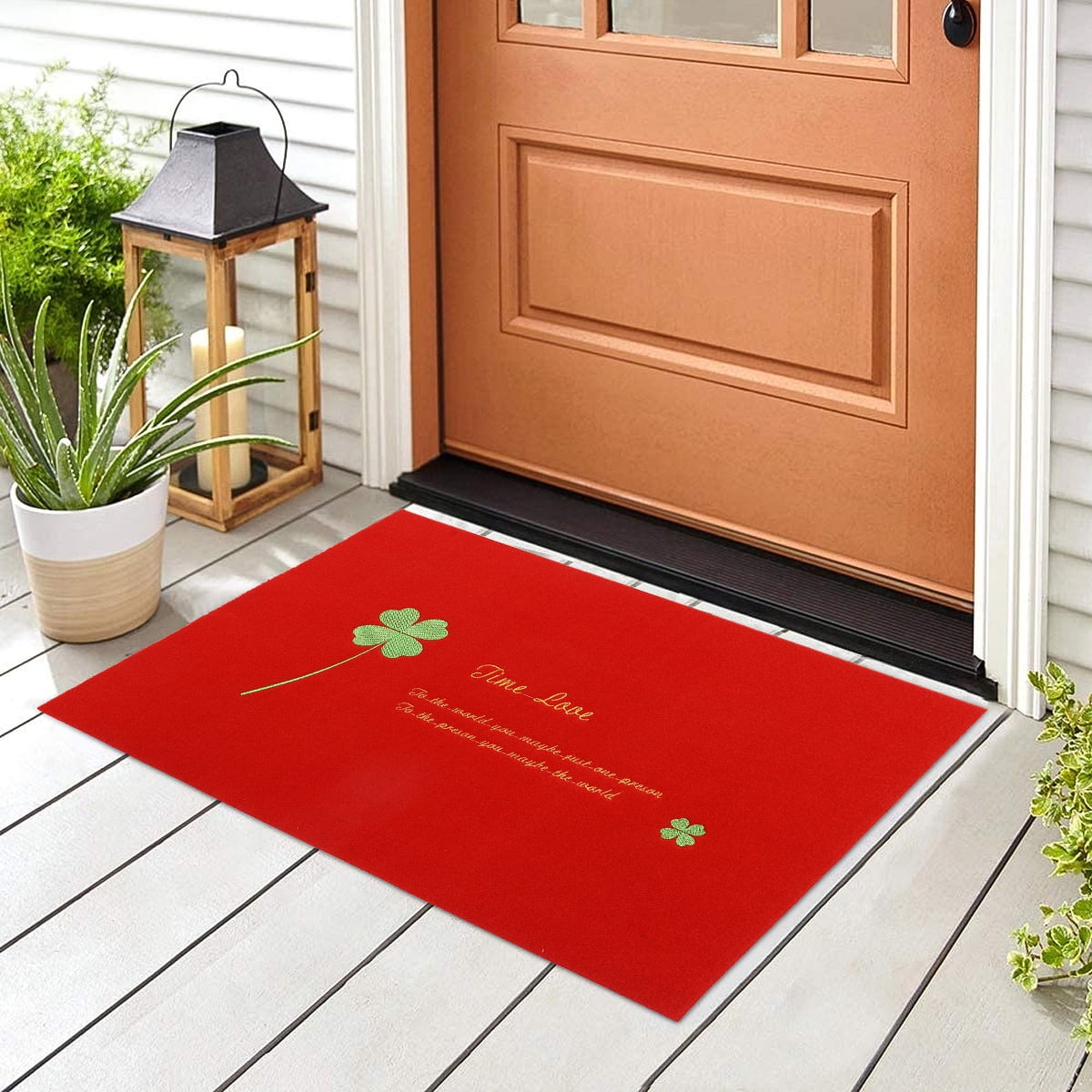 Details about   New Natural Coir Non Slip Welcome Floor Entrance Door Mat Indoor Outdoor Doormat 