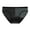 Black, variant on Men Briefs Mid-rise Perspective Thin Underwear with Separate Pouches Soft Texture Breathable Elastic Panties